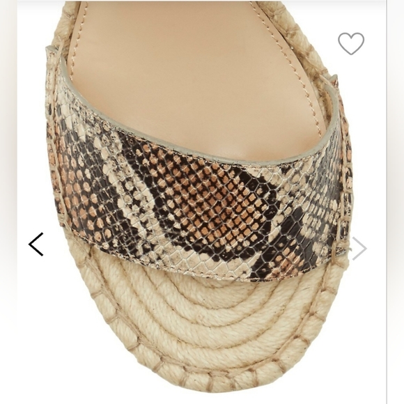 3/30$: 💖NEVER WORN Vince Camuto Levernta Wedge Espadrille Sandals💖 - Picture 4 of 8